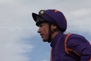 Frankie Dettori after the Irish St. Leger victory